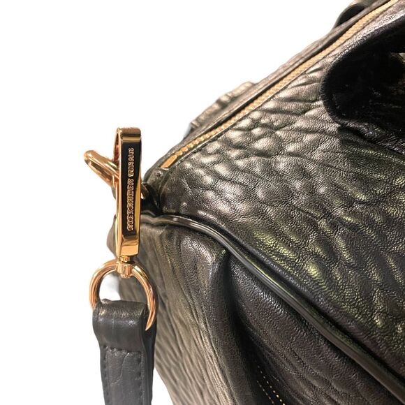 ❤️SOLD❤️ALEXANDER WANG Pebbled Lambskin Rockie & Rose Gold Hardware Crossbody - Picture 9 of 15